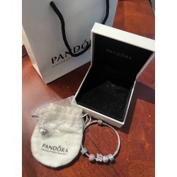 pandora bracelet with charms authentic new