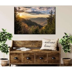 Sunrise In Smoky Mountains Wall Art