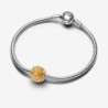 Yellow Rose in Bloom Charm,Pandora Moments