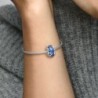 Galaxy Blue & Star Murano Charm,Pandora Moments