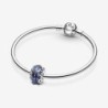 Galaxy Blue & Star Murano Charm,Pandora Moments