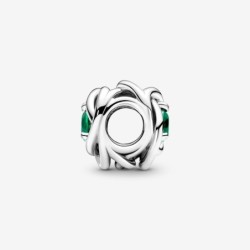 May Green Eternity Circle Charm