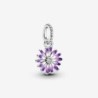 Purple Daisy Dangle Charm