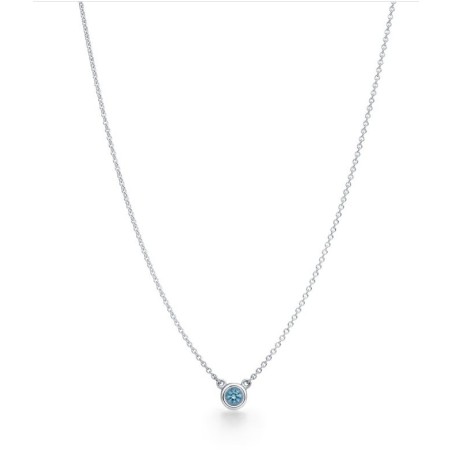 Color by the Yard Aquamarine Pendant  Silver