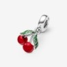 Asymmetrical Cherry Fruit Dangle Charm