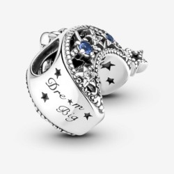 Star & Crescent Moon Charm