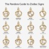 Aquarius Zodiac Dangle Charm