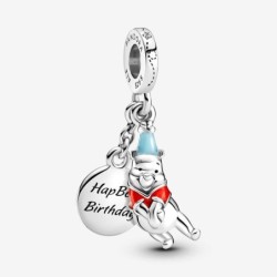 Disney Winnie the Pooh Birthday Dangle Charm