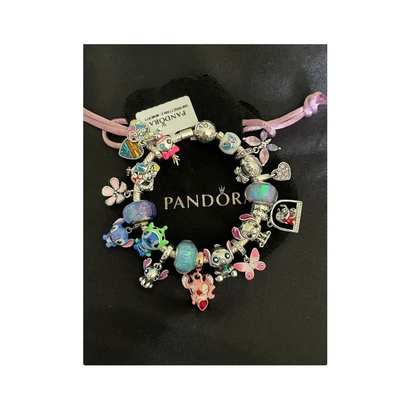 Pandora Bracelet with Character Themed Charms LindlerJewelryCo