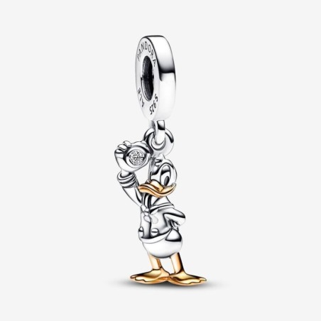 Disney 100th Anniversary Donald Duck Lab-grown Diamond Dangle Charm