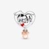 Disney Minnie Mouse Mom Heart Charm