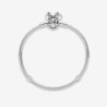 Disney Pandora Moments Pavé Minnie Mouse Clasp Snake Chain Bracelet