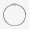 Pandora Moments Barrel Clasp Snake Chain Bracelet