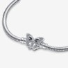 Pandora Moments Butterfly Clasp Snake Chain Bracelet