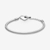 Pandora Moments Heart T-Bar Snake Chain Bracelet