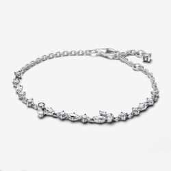 Sparkling Herbarium Cluster Chain Bracelet