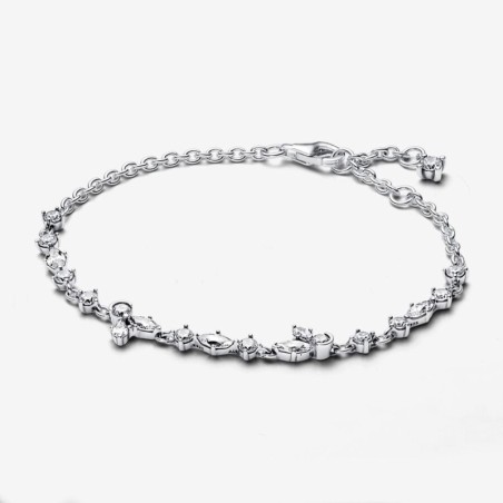 Sparkling Herbarium Cluster Chain Bracelet