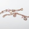 Pandora Moments Studded Chain Bracelet,Rose gold plated