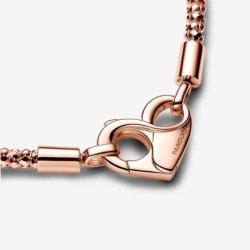 Pandora Moments Studded Chain Bracelet,Rose gold plated