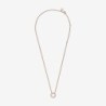 Pandora Logo Pavé Circle Collier Necklace