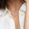 FINAL SALE - Mom Pavé Collier Necklace