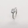 Ring for pandora, elevated heart ring s925 ale with pouch