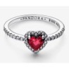 New Ring Fashion Continuous Bead Pandora s925 ALE,Sparkling Heart Ring