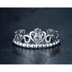 Princess Tiara Ring, Sterling Silver 925, Pandora Style