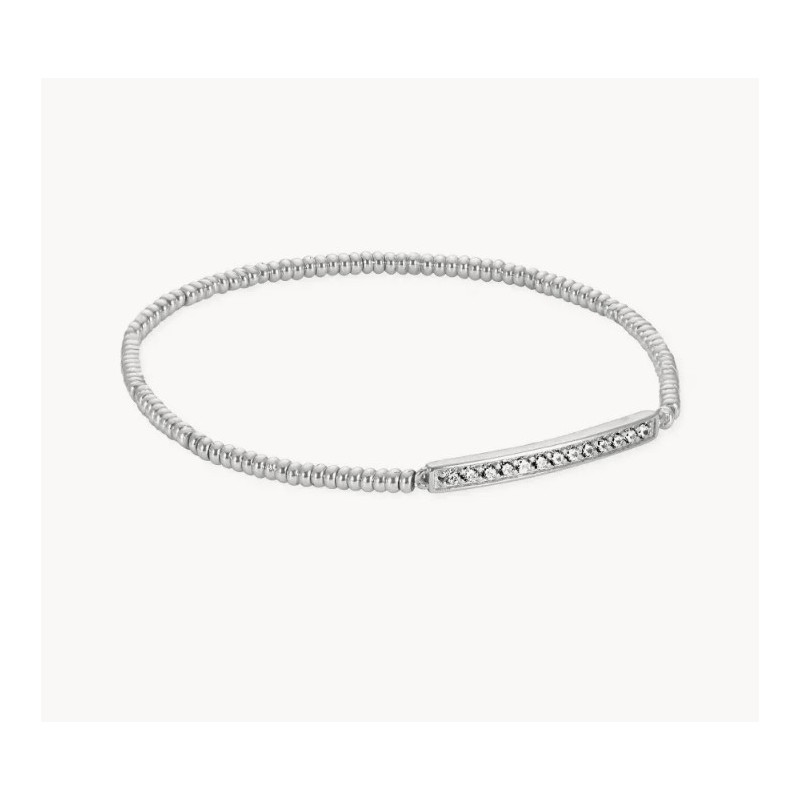 Kendra Scott Addison Stretch Bracelet in Silver