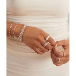 Kendra Scott Addison Stretch Bracelet in Silver