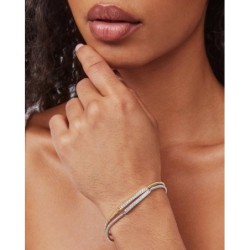 Kendra Scott Addison Stretch Bracelet in Silver