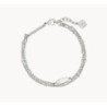 Kendra Scott Fern Multi Strand Bracelet in Bright Silver