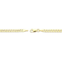 Solid Curb Chain Bracelet Women's Jewelry