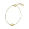 Crown Bracelet, Thin Bracelet 14K Gold