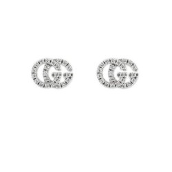 Double G Diamond Earrings