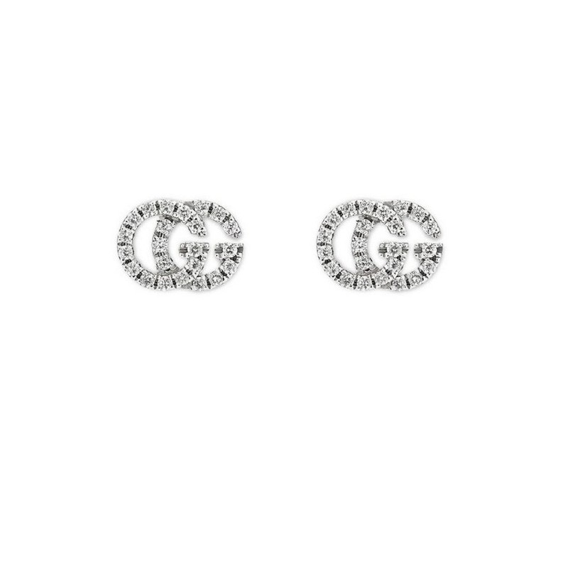 Double G Diamond Earrings