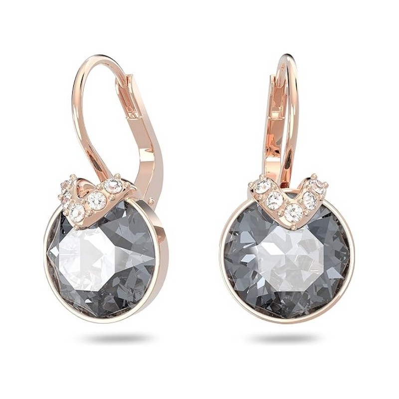 Swarovski Bella Black Crystal Earrings