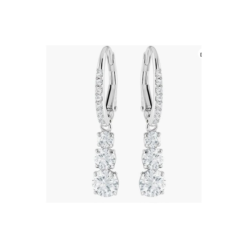 Attract Trilogy Crystal Earrings Swarovski Jewelry