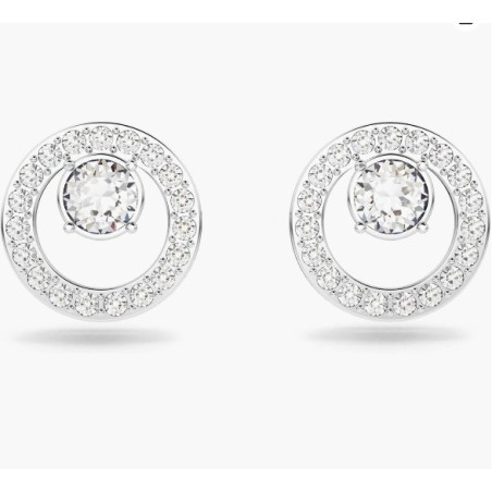 Swarovski Creative Hoop Earrings Clear Crystal Jewelry