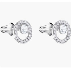 Swarovski Creative Hoop Earrings Clear Crystal Jewelry