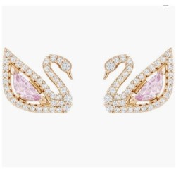 SWAROVSKI Dazzling Swan Jewelry Collection, Pink Crystals Errings