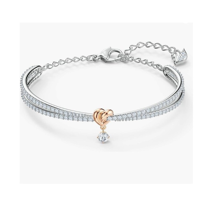 SWAROVSKI Lifelong Heart Bracelet Crystal Jewelry,For Wife Gift