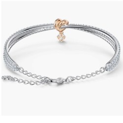 SWAROVSKI Lifelong Heart Bracelet Crystal Jewelry,For Wife Gift