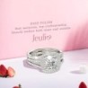 Jeulia Brilliant Classic Band Rings for Women Wedding Promise Ring