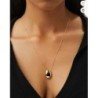 PEBBLE Gold Pendant Necklace