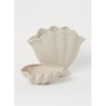 H&M HOME Shell-shaped Vase,Light beige