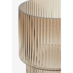 H&M HOME Large Glass Vase,Beige Colors