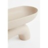 Stoneware Tray,Light beige