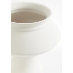 Large Stoneware Plant Pot,White Colors