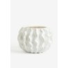 Stoneware Plant Pot,White Colors